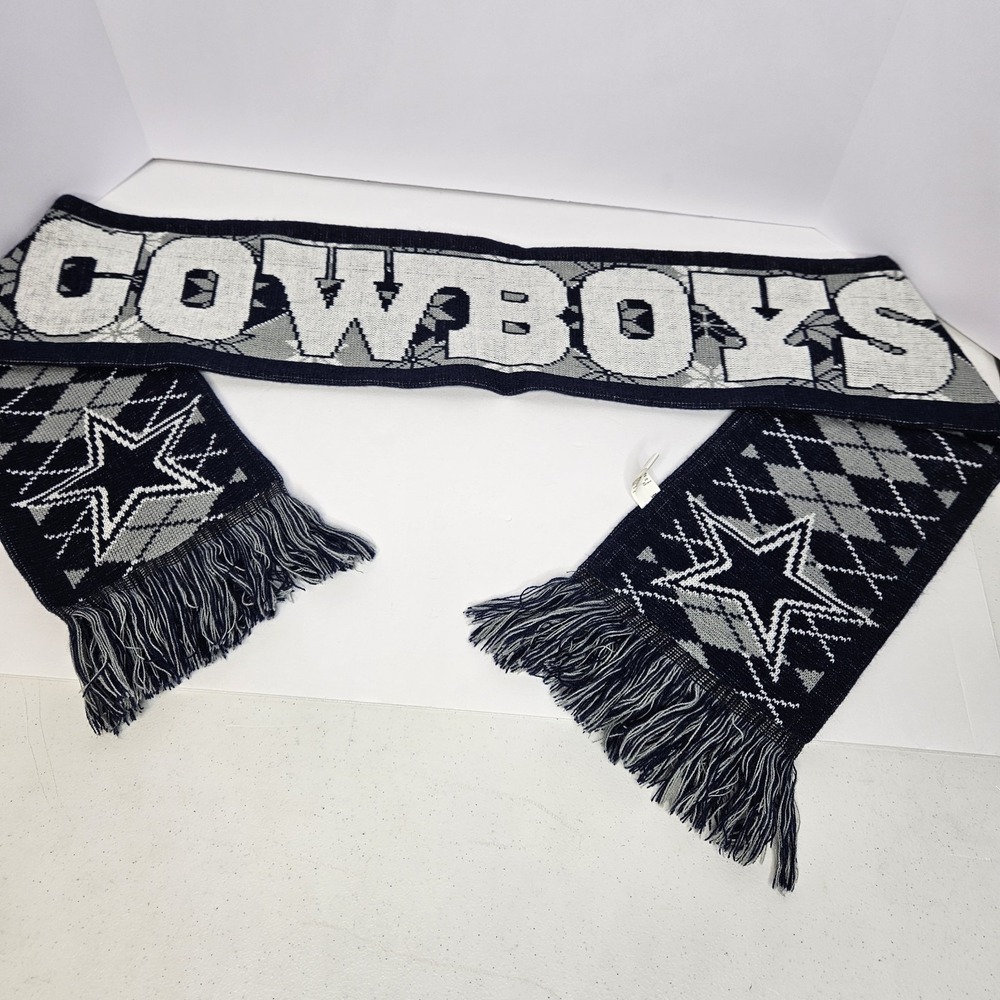 Dallas‎ Cowboys NFL Football Team Winter Scarf 64" X 6.5"